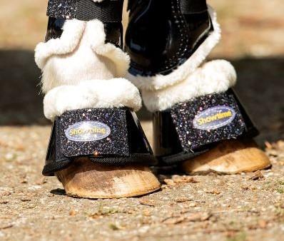 229 Show-time Gold Rush Pataharang small size navy blue 3XS Horse foot protection