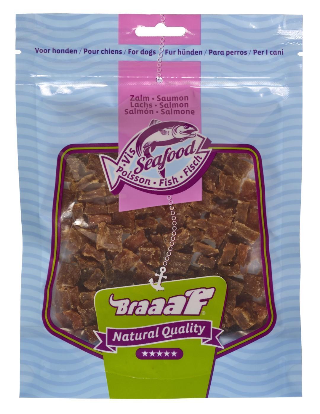 Salmon snacks for dogs