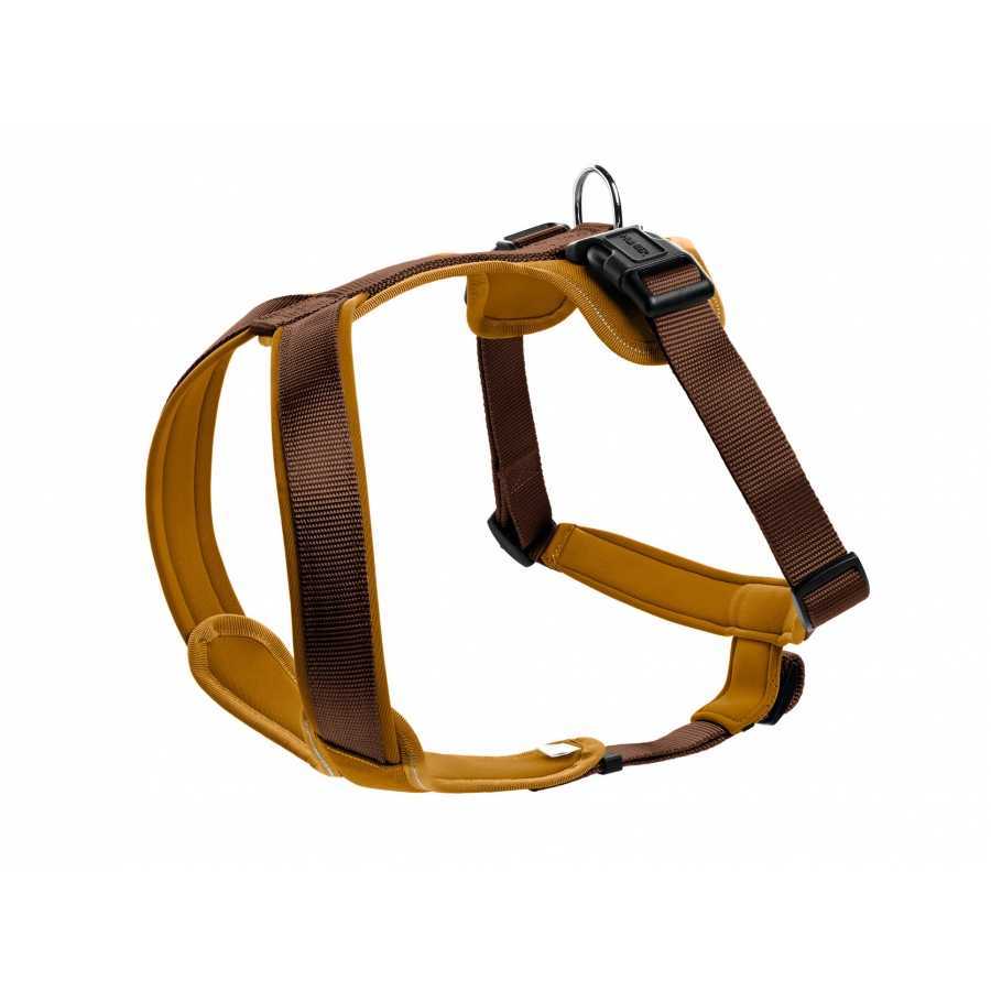 Brown and caramel dog coat XL