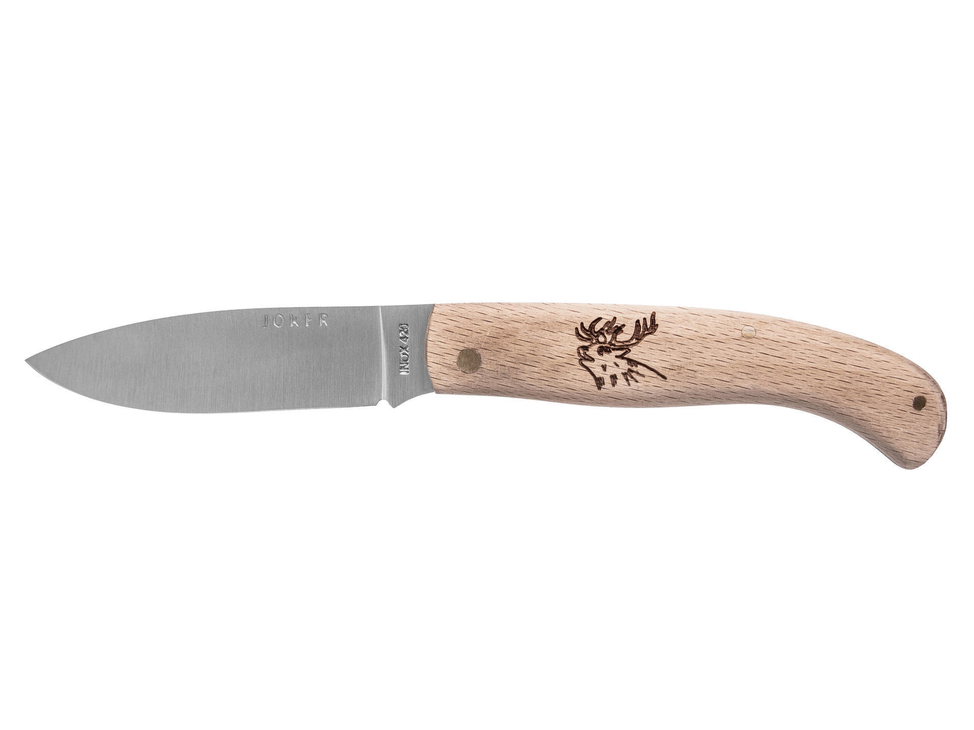 NH78-2 wooden deer pattern knife