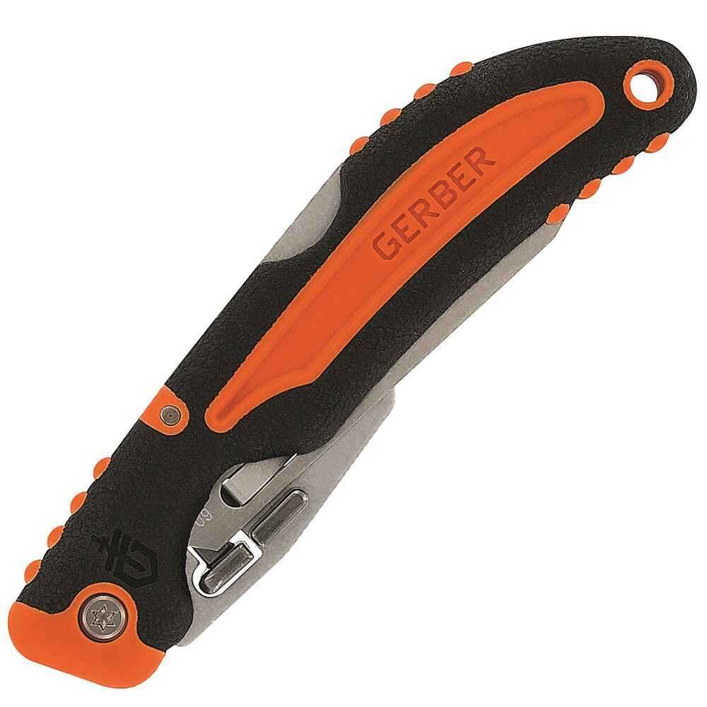 One-hand knife with interchangeable blade