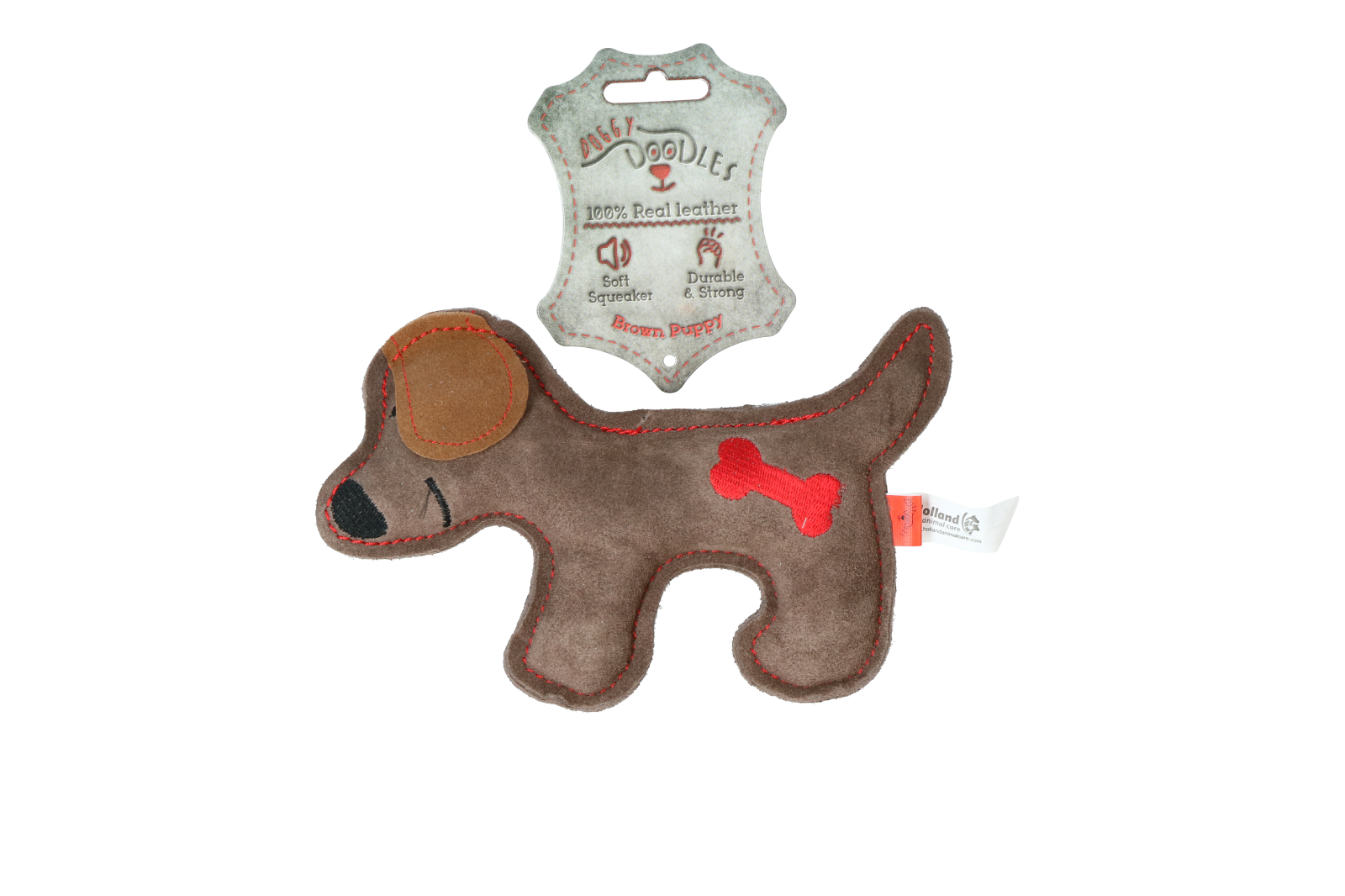 Doggy Doodles puppy brown dog toy plush