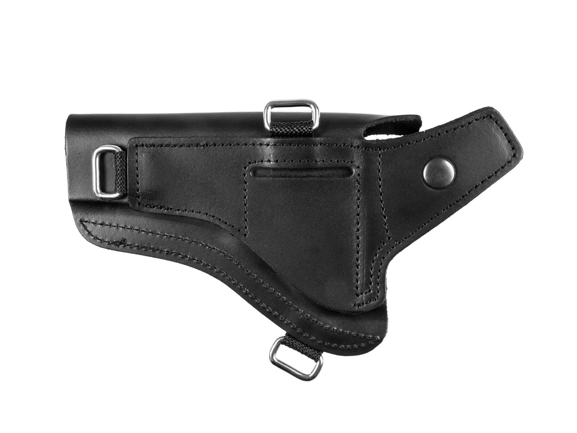 Leather holster for 4,5 inch pistol