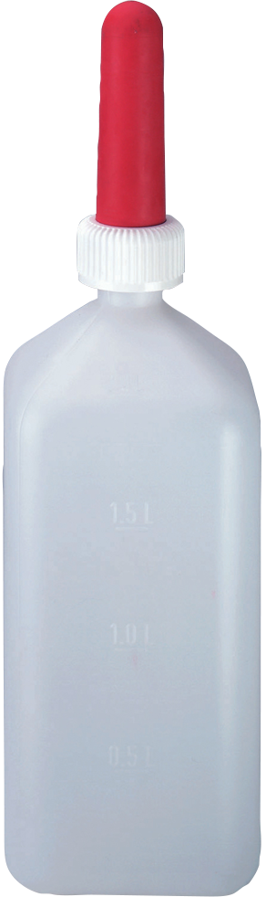 For calves bottle feeding, administration of medicine 2 l , cattle