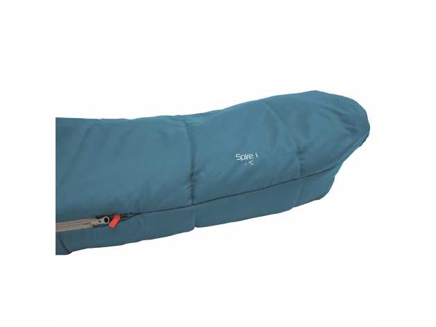 Spire I hiking sleeping bag for left-handers