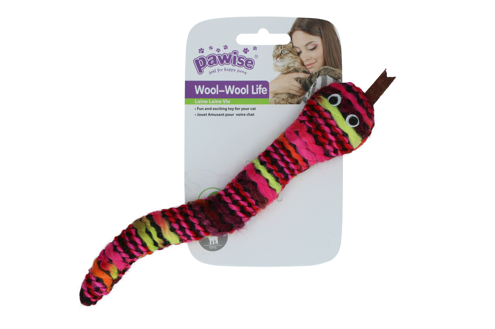 Meow-meow life cat toy filled with woolen cat toy