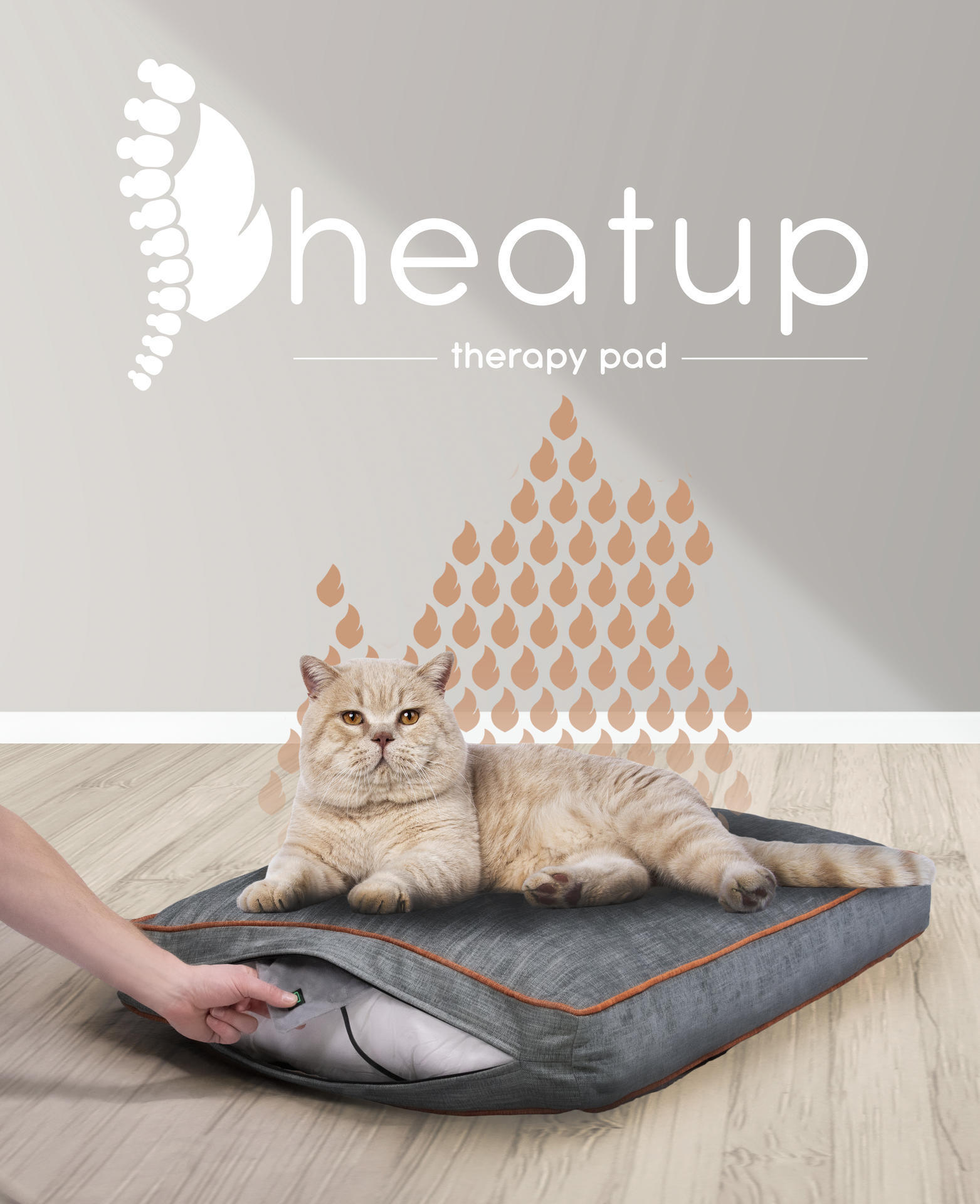 Therapeutic pillow for dogs and cats