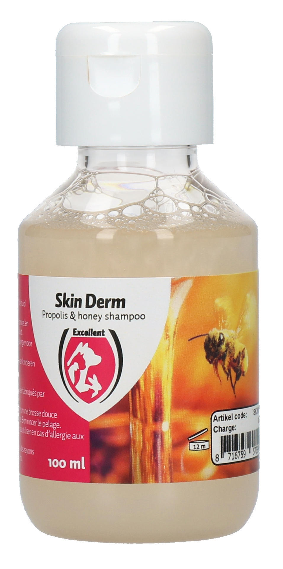 Skin Derm propolis (honey) shampoo, cat shampoo, grooming