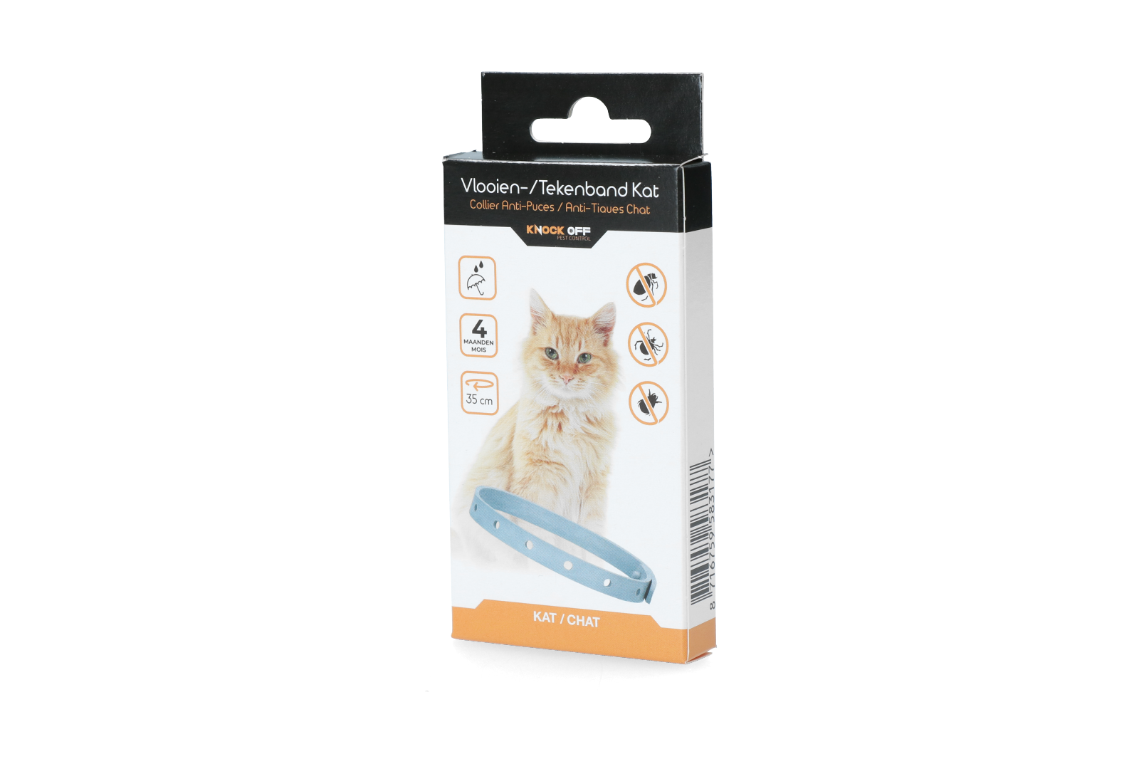 35 cm cat NL FR, cat tick, flea necklace