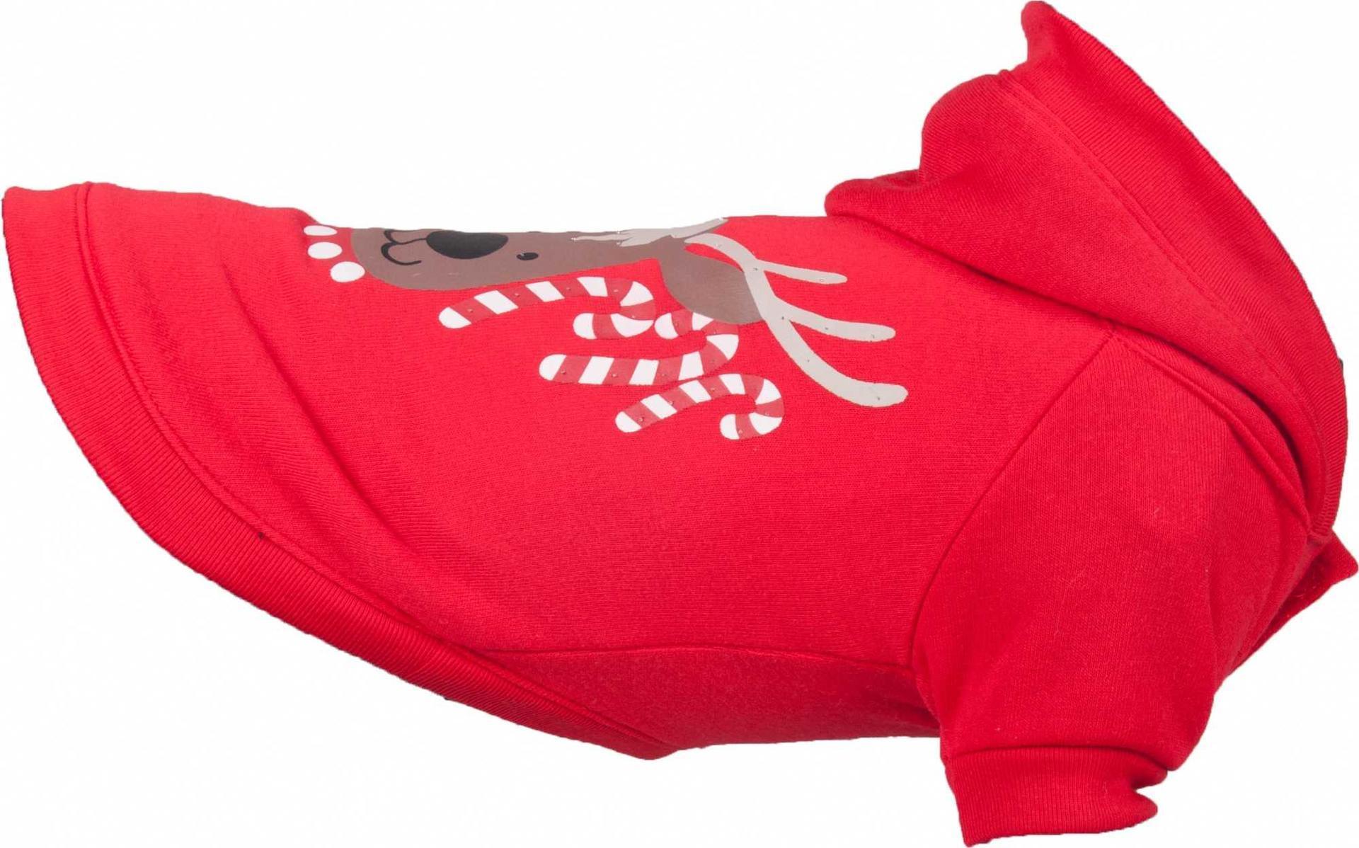 Christmas dog sweater LED red 30 cm Dog clothing