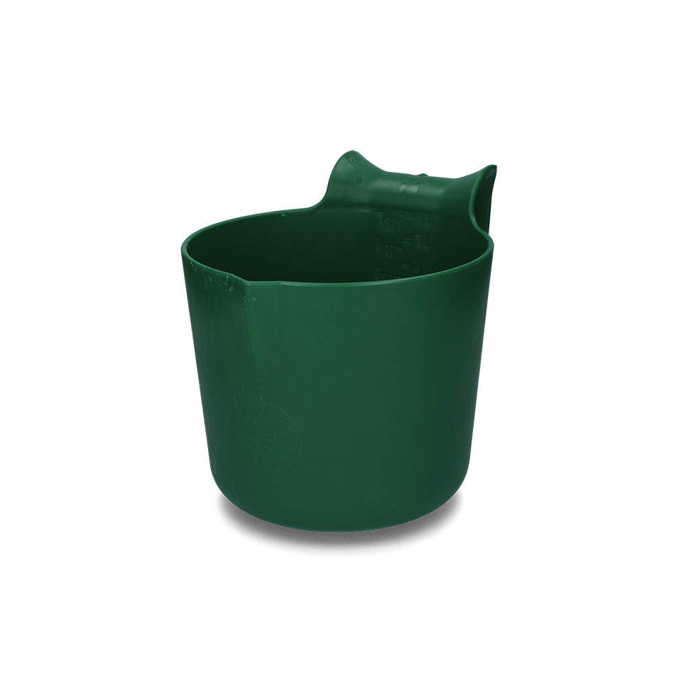 Feed trough 8 l green barn livestock feeding feeding drinking technology