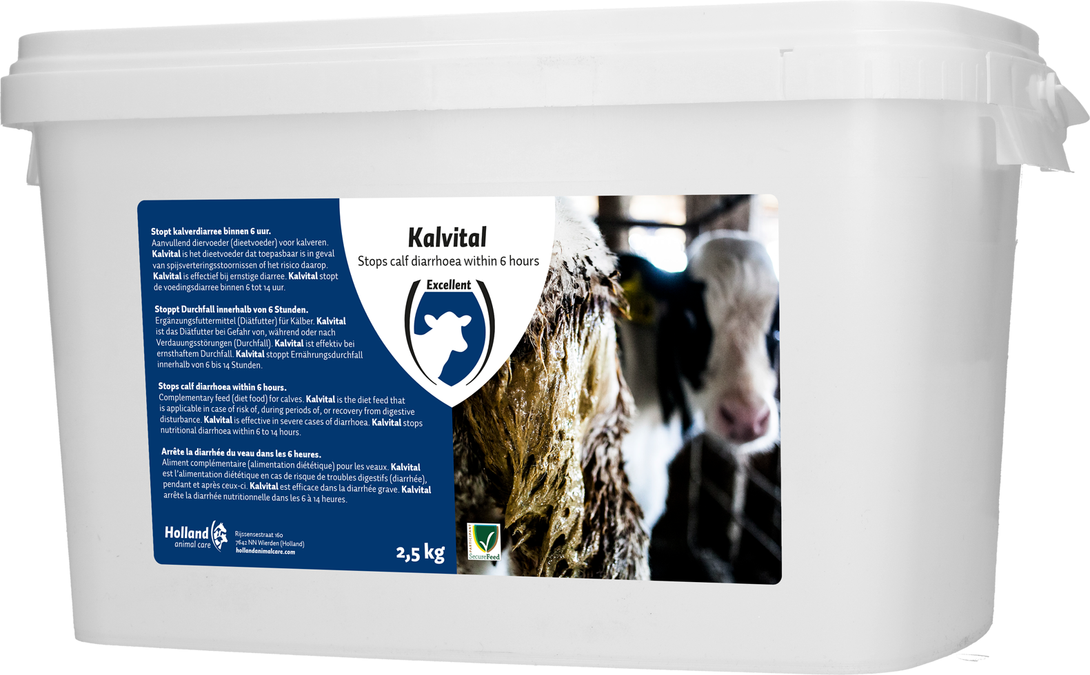 Kalvital Dietetic feed, cattle calf rearing