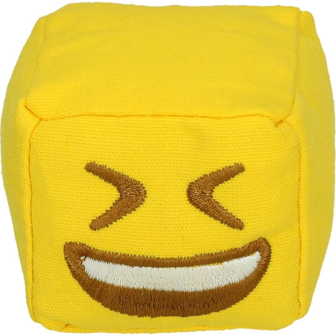 Emoji Cat Cube Laughy with cat root plush cat toy