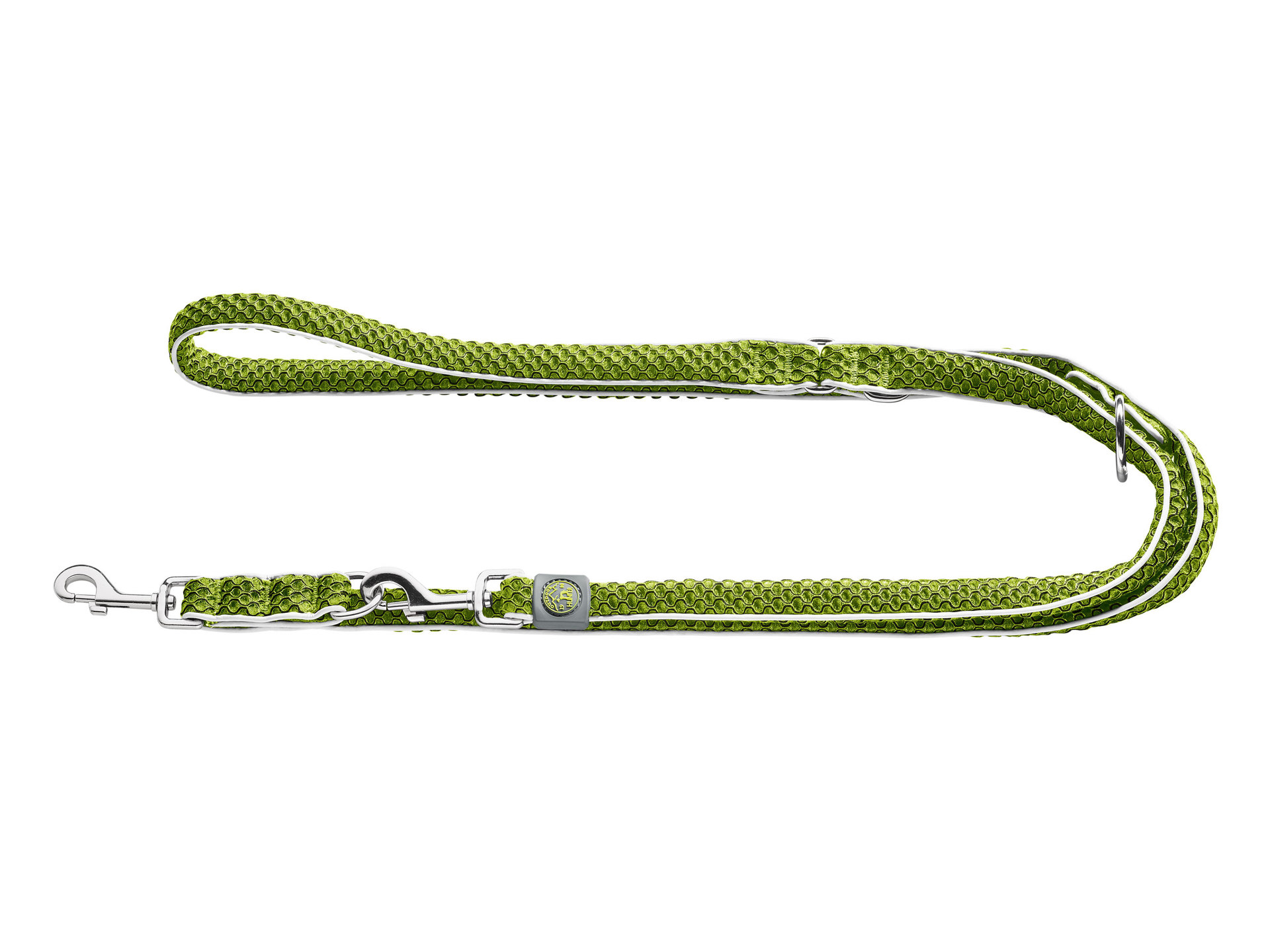 Hilo lime red multifunctional dog leash