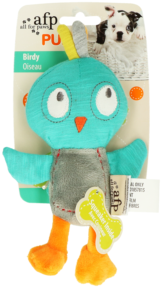 Pups bird dog toy plush