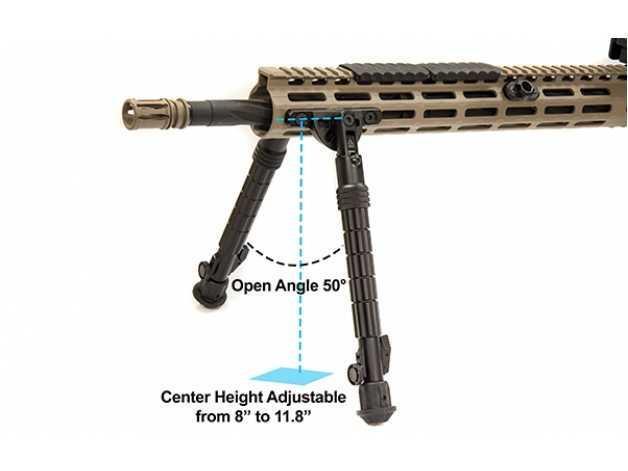 Recon Flex 8-12 M  bipod folding