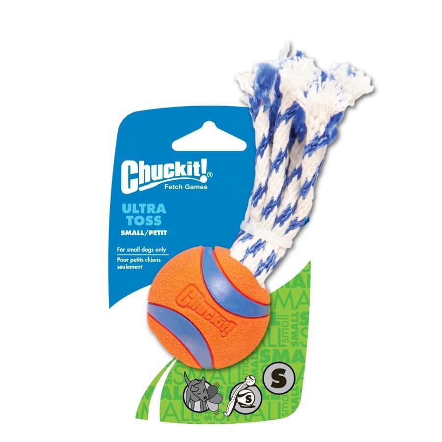 chew toy and ball toy in one Ultra Toss S 5 cm dog toy