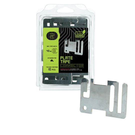 Ribbon coupling for starter and end plate horse stalls