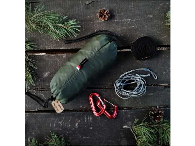 Sky Version ultra lightweight hammock green