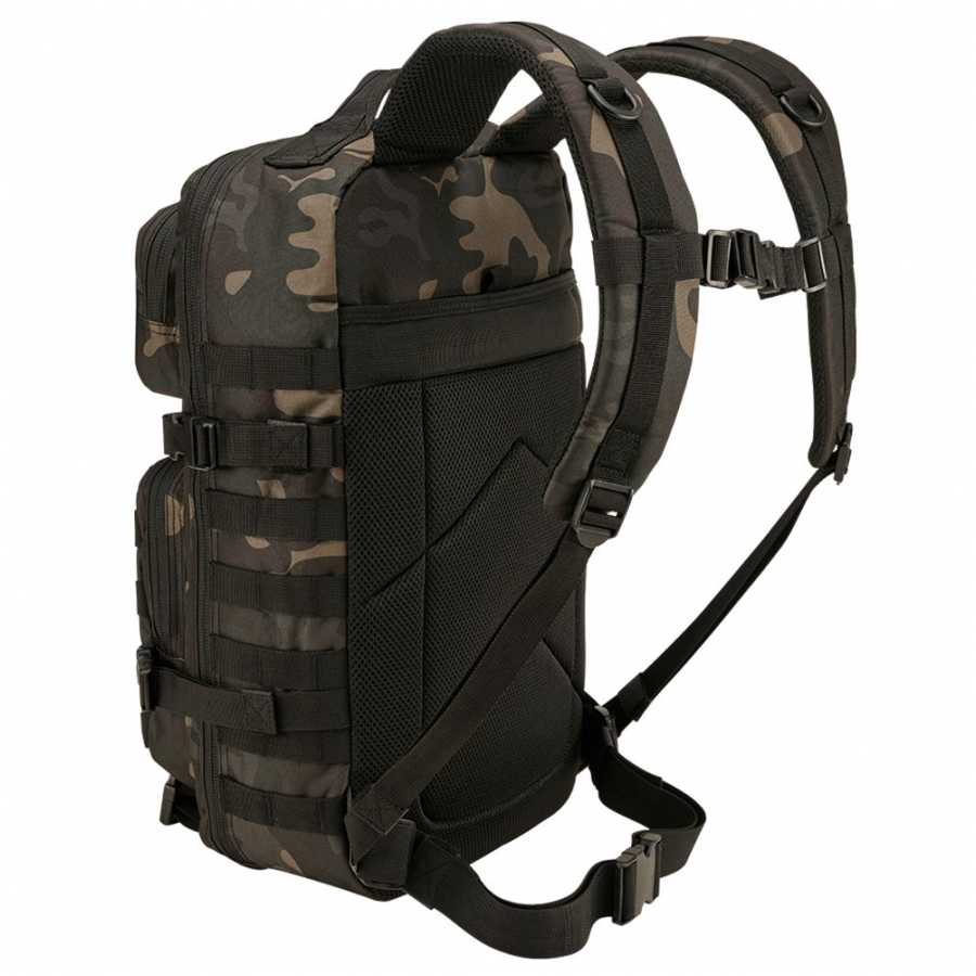 US Cooper Patch large dark camo backpack