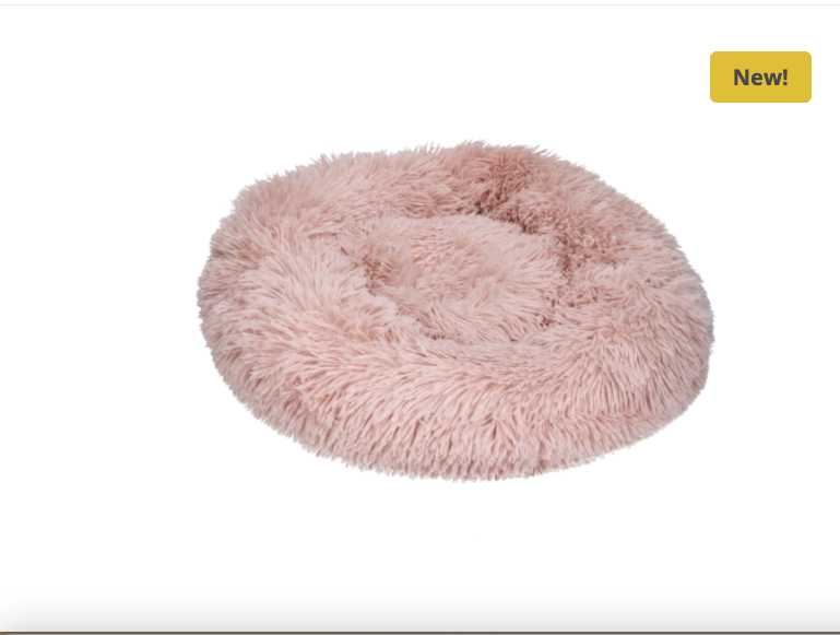Plush dog bed 100cm