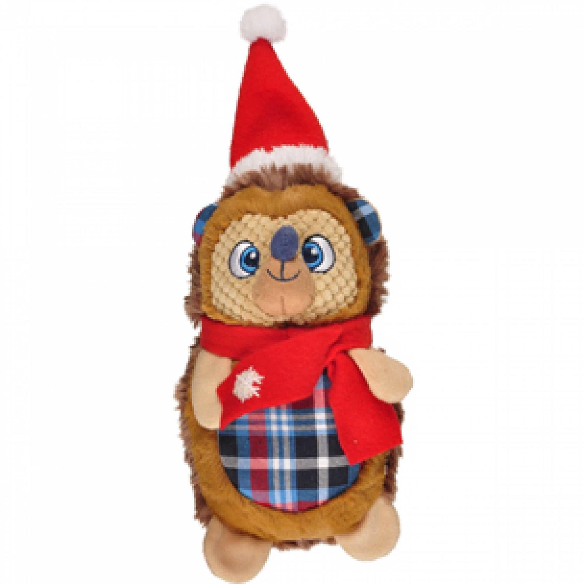 Christmas toy hedgehog 38 cm plush dog toy
