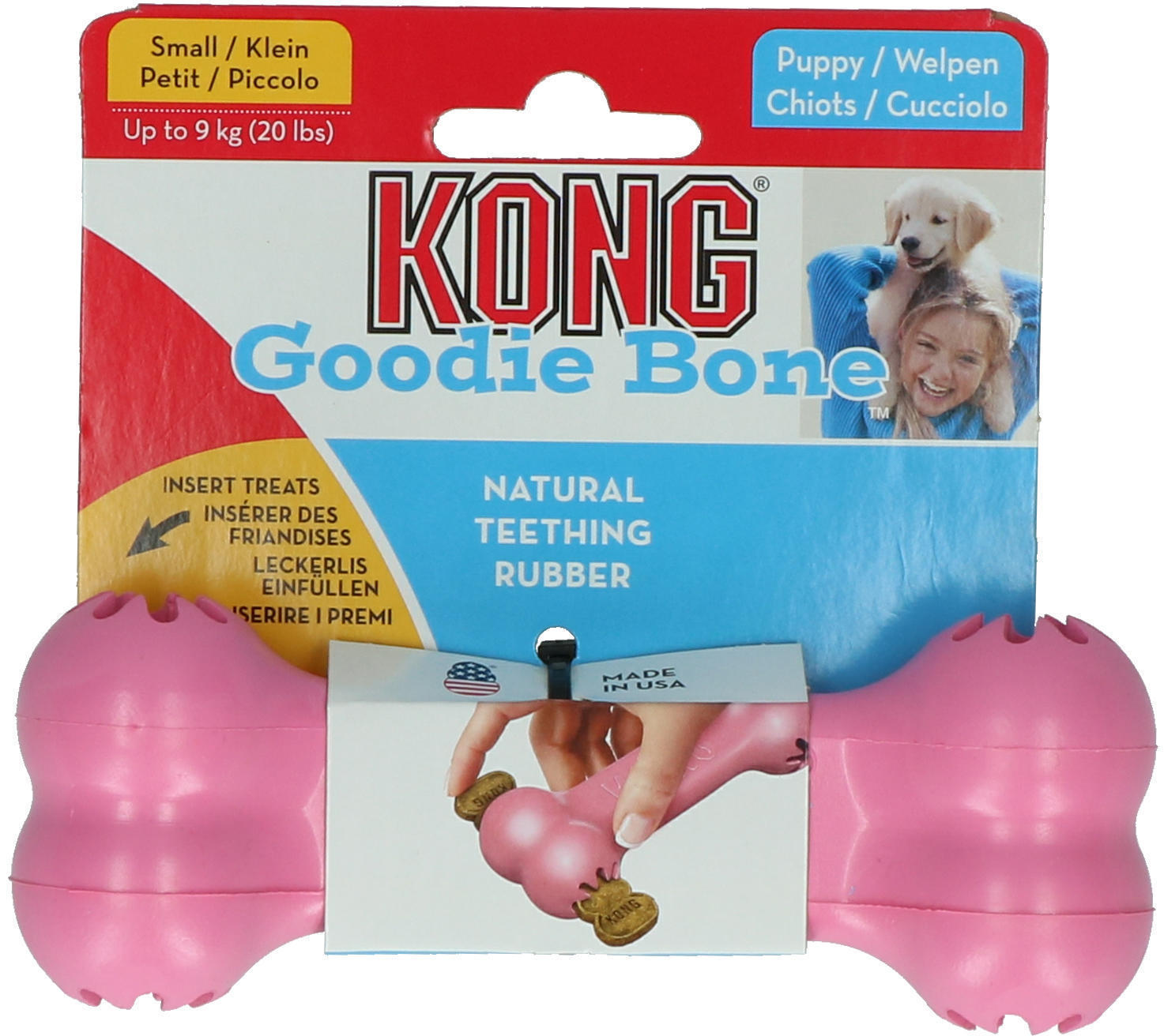 Goodie for puppies bone small dog toy