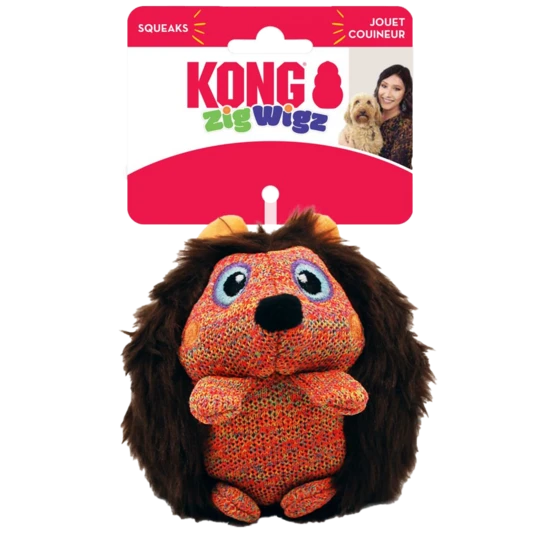 ZigWigz hedgehog M dog toy