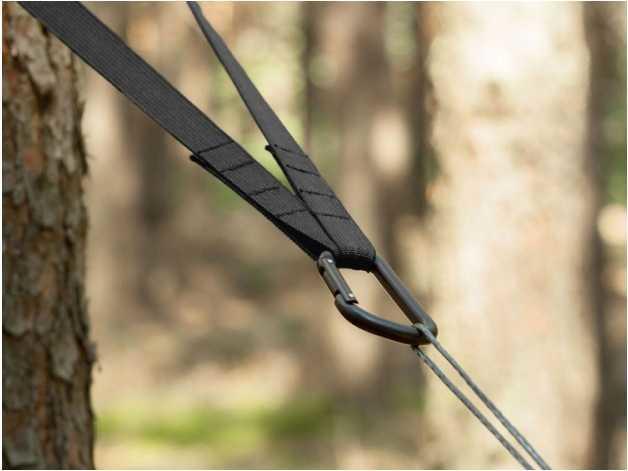 Hammock Suspension Smuk Black Tourism FREE SLEEPING Equipment Free Sleeping Hammocks Hammocks Mats Tents