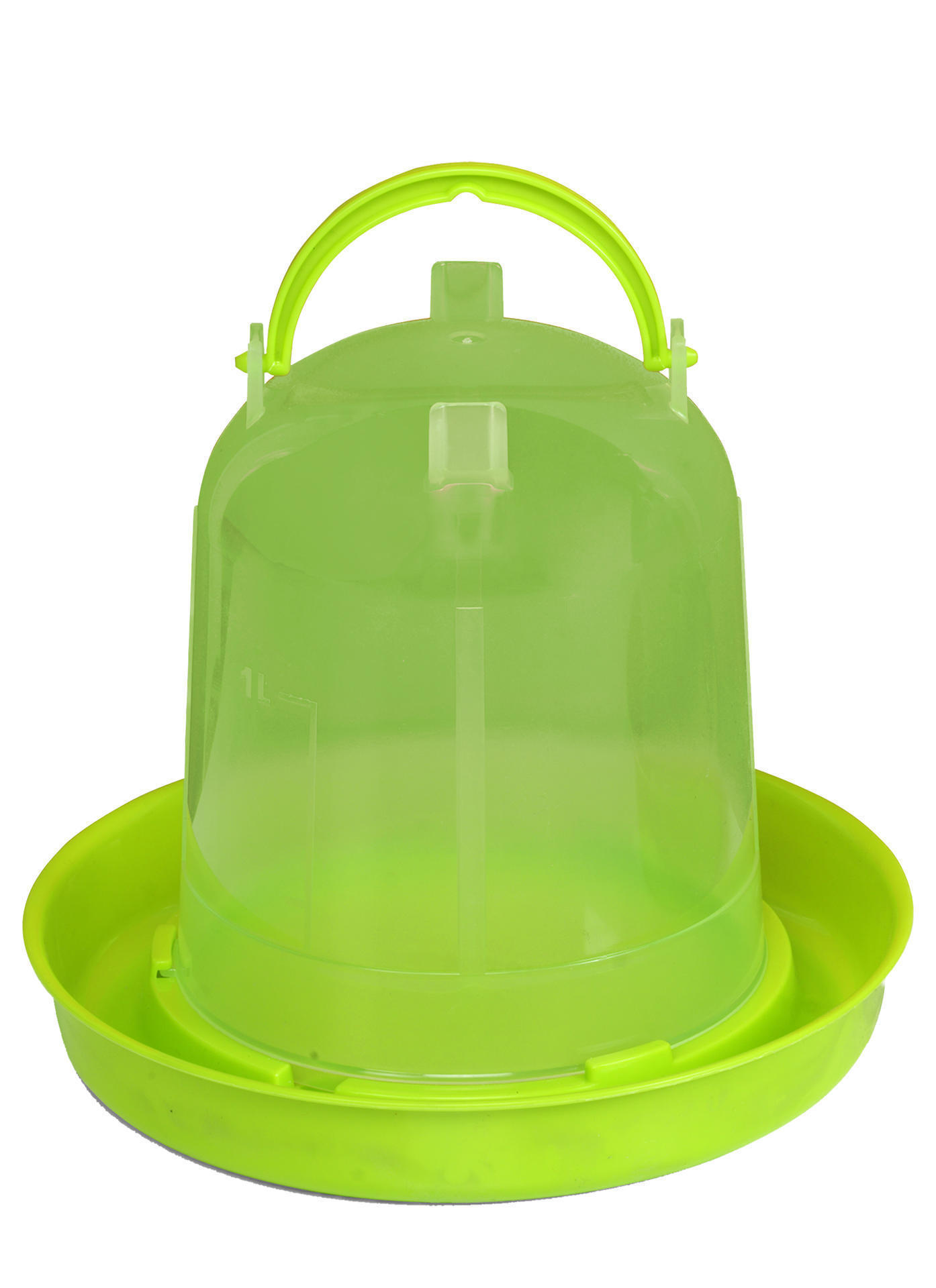 Poultry drinker 1,5 litre, lemon green