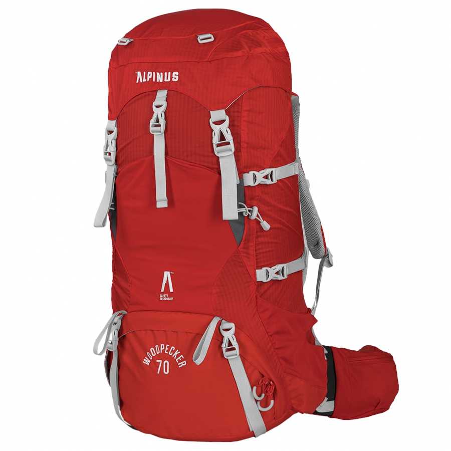 Woodpecker 70 backpack red