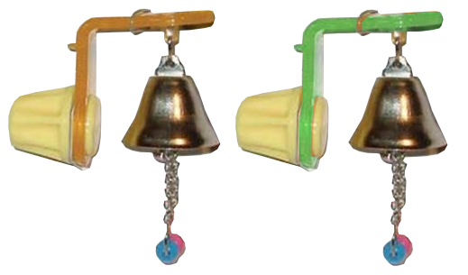 Activitoy small bell bird parrot toy