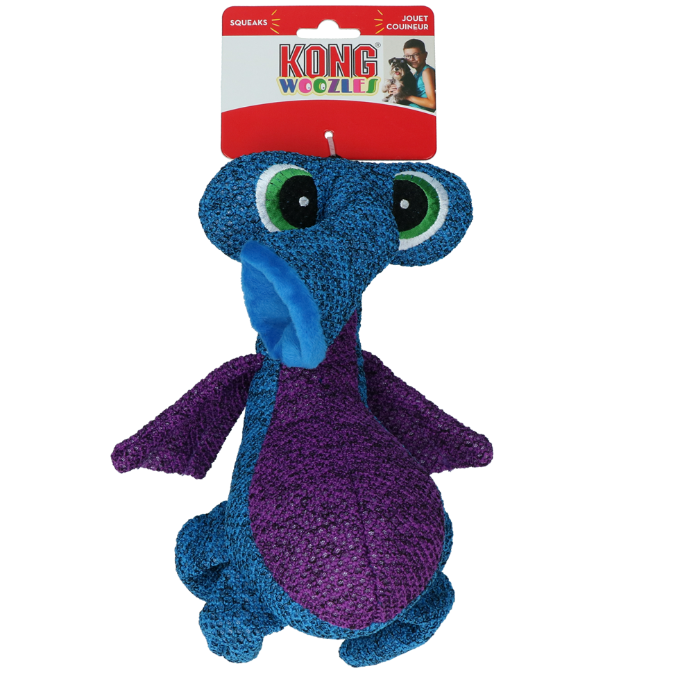 Woozles blue EU dog toy plush
