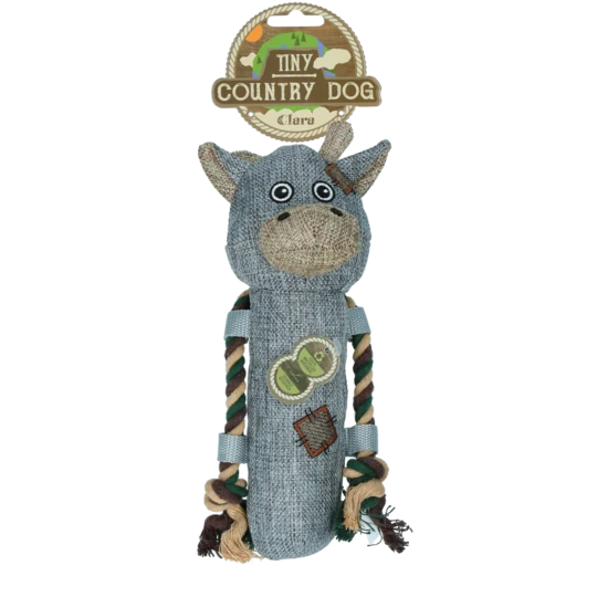 Tiny Clara beeping dog toy