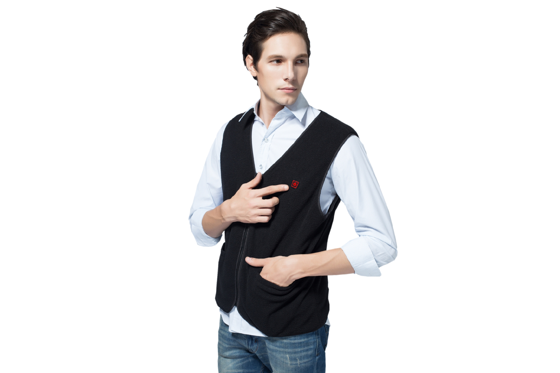 Heated polar hunting vest