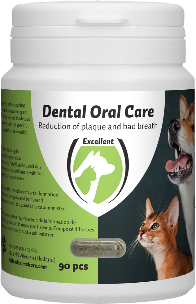 Dental capsules for dogs