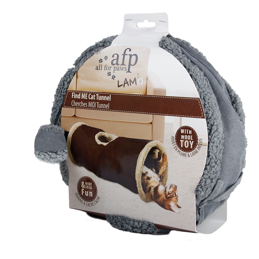 Lambswool - Find Me Cat Tunnel cat toy