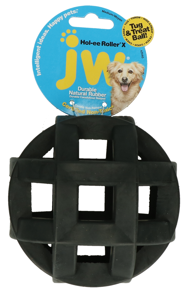 HOL-EE roller X dog ball, chew toy