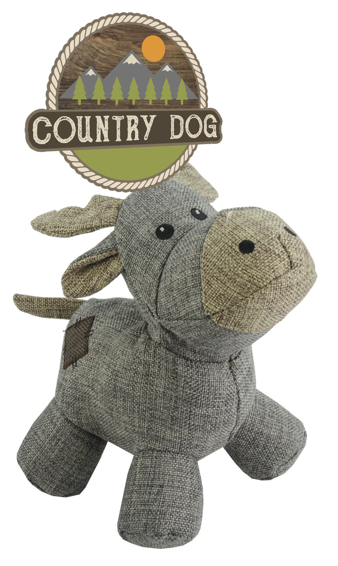 Moose dog toy plush