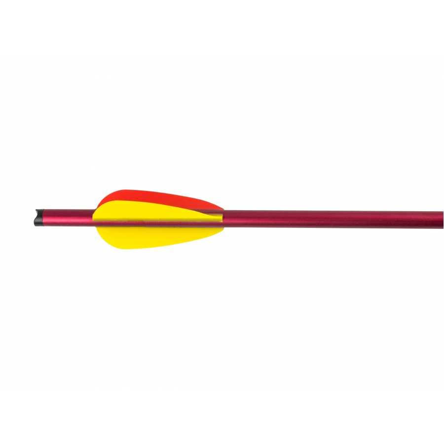 Aluminum arrow 16in 5 pcs red.