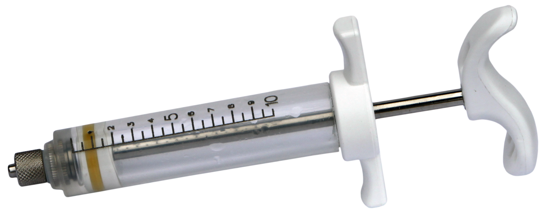 Nylon syringe 10 ml Luer L, bovine syringe, injection