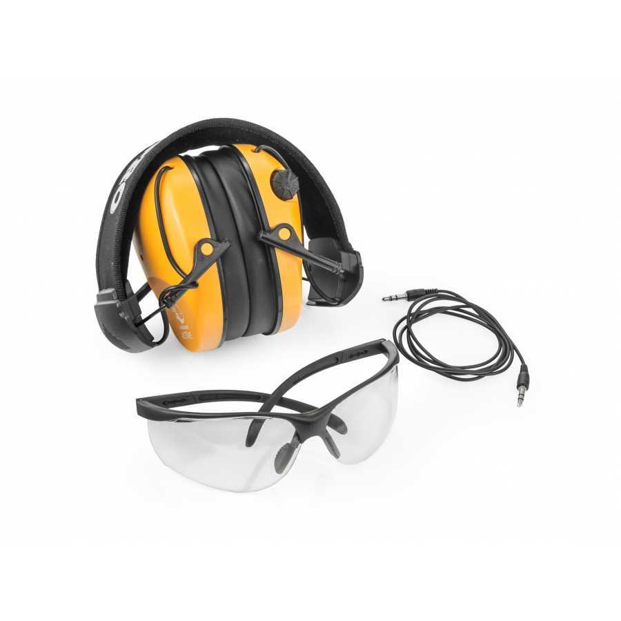 Active PRO hearing protector and glasses