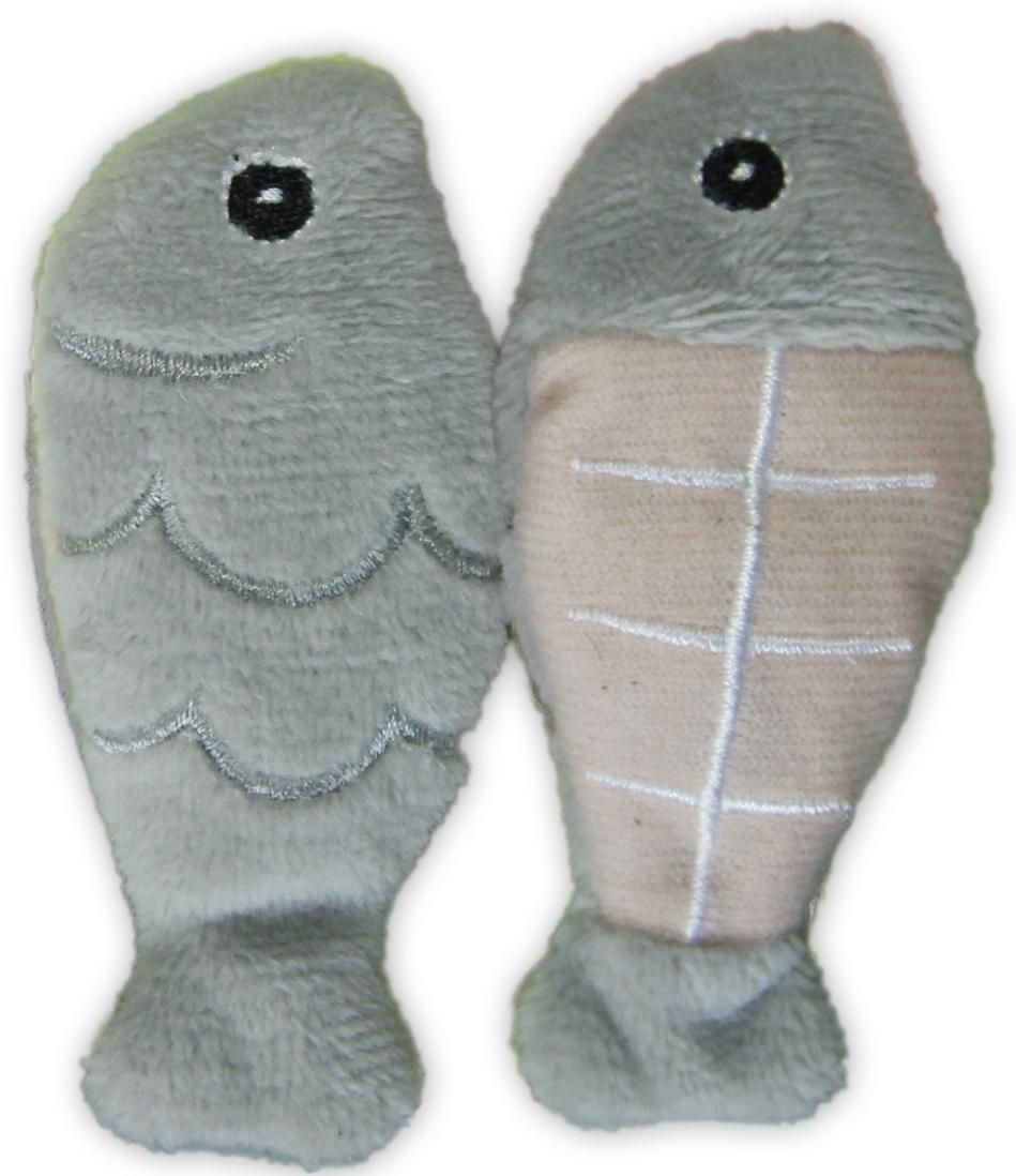 Cat root stuffed in fish 3 colours cat toy