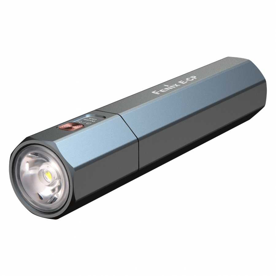 E-CP blue LED flashlight