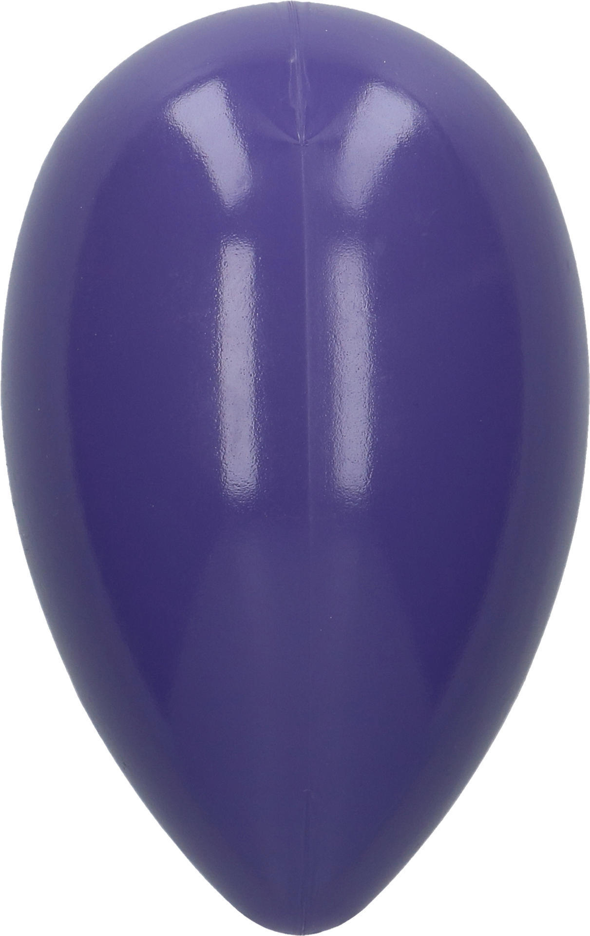 egg shaped toy medium purple dog toy