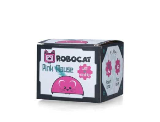 Pink Mouse Smart Cat Toy