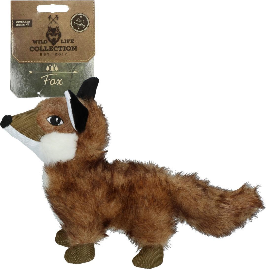 Plush fox dog toy
