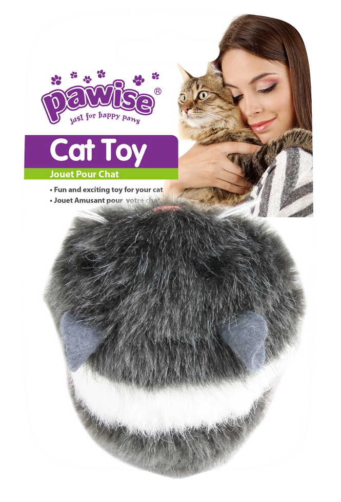 Vibrating mouse 8cm cat toy