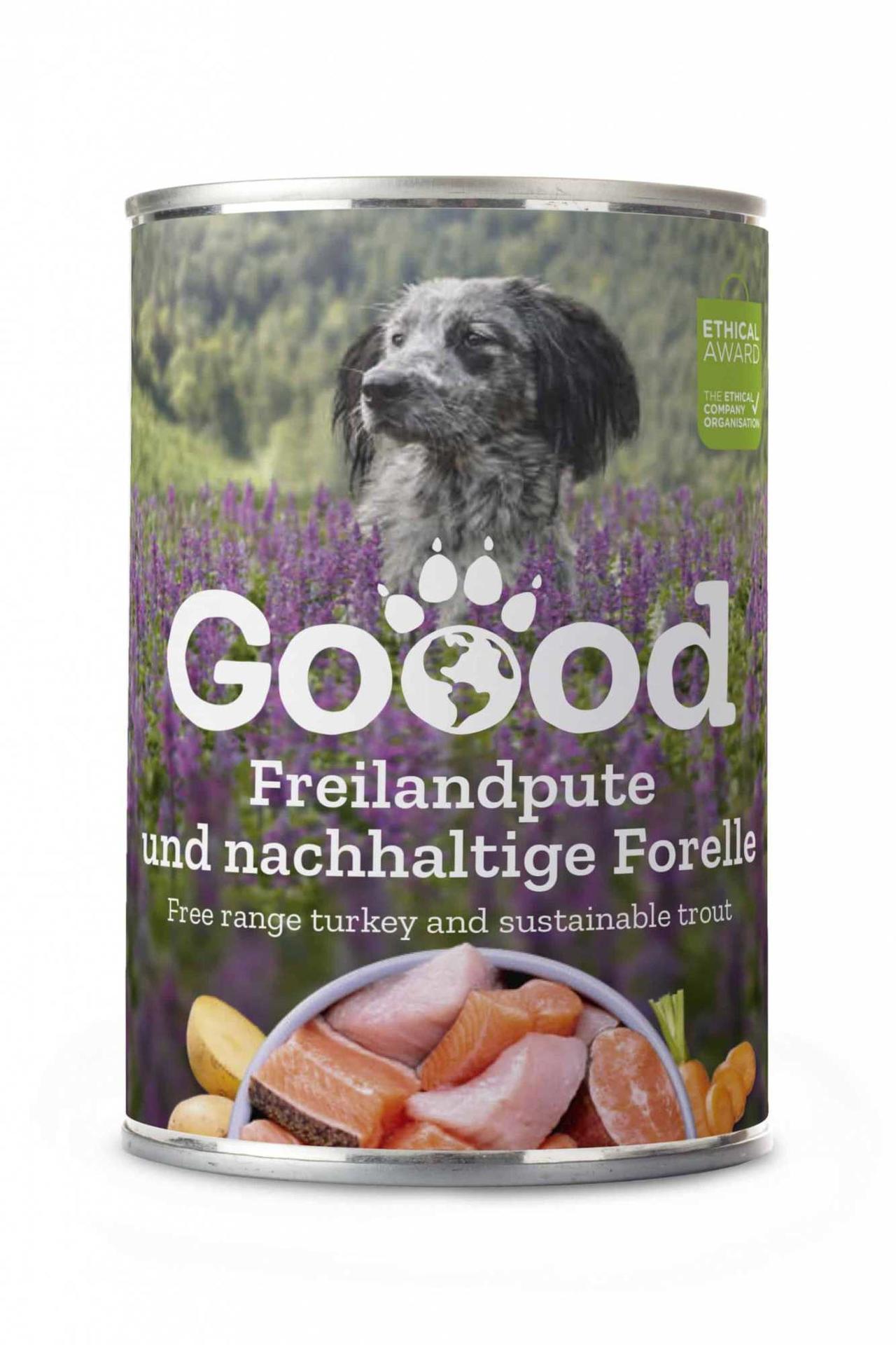 Canned 400 g dog food