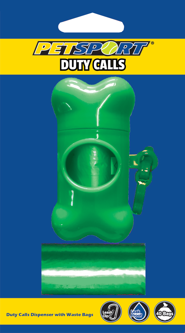 Dog waste bag dispenser